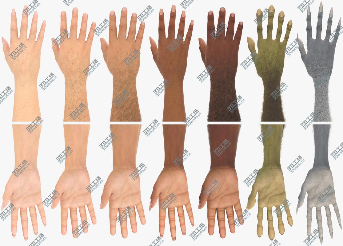 images/goods_img/20210113/Customizable Rigged and Animated Hands/2.jpg